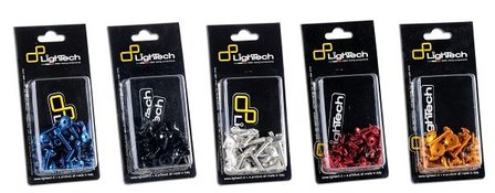 LIGHTECH Quick Fastener Screw Kit argent (14 Pieces) Yamaha Yzf-R1