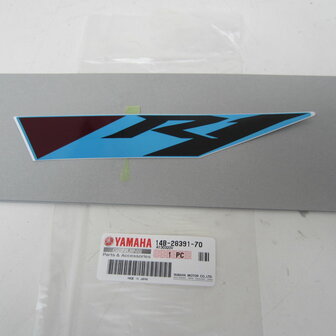 Yamaha YZF R1 Zijkuip sticker links &quot;R1&quot;