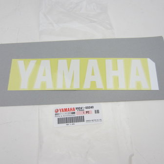 Yamaha YZF sticker onderkuip &quot;YAMAHA&quot; Origineel Yamaha