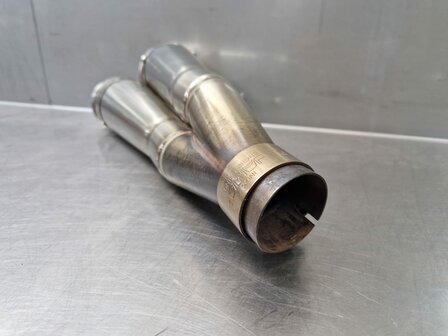 Laser einddemper sportuitlaat Yamaha YZF-R6 2006 tm 2024