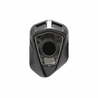 MIVV Uitlaatsysteem Delta Race High Level Black RVS MT-07 (2014 - )