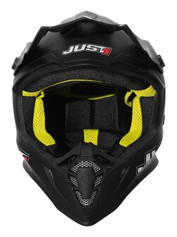 JUST1 Helmet J34 Adventure Shape Neon Yellow