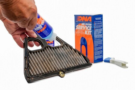 DNA luchtfilter service kit voor motoren 220ml olie &amp; 270ml cleaner