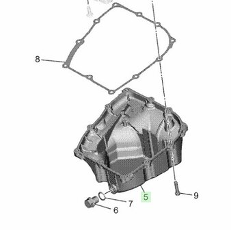 Yamaha CP2 Carterpan BLW-13417-00