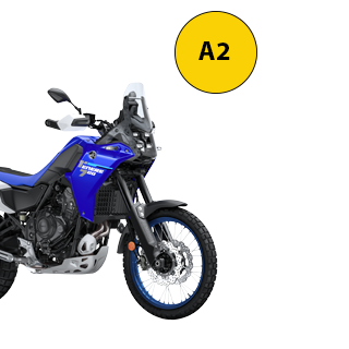 YAMAHA Tenere 700 A2 huurmotor