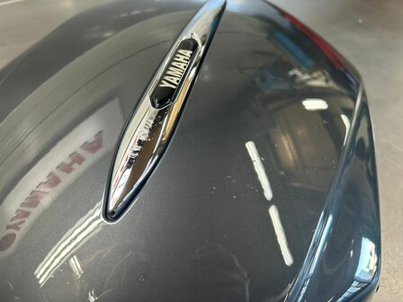 Yamaha FJR1300 Zijkoffer deksel links Grijs