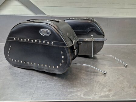 Zijtassen set met dragers Yamaha XVS1100 Dragstar