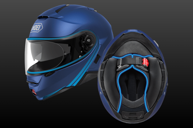 SHOEI NEOTEC II MATT BLUE METALIC