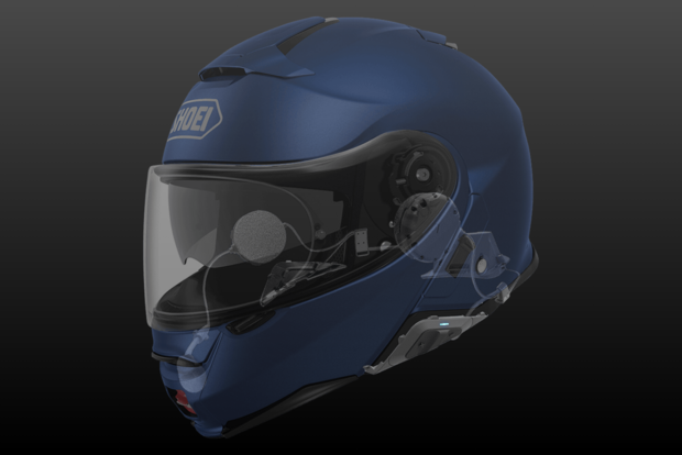 SHOEI NEOTEC II MATT BLUE METALIC