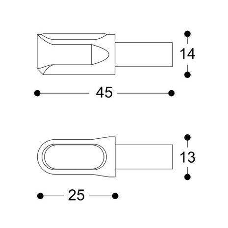 Barracuda LED B-LUX knipperlichten