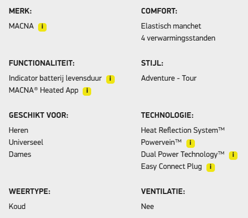 MACNA Centre verwarmde broek