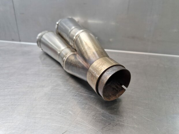 Laser einddemper sportuitlaat Yamaha YZF-R6 2006 tm 2024