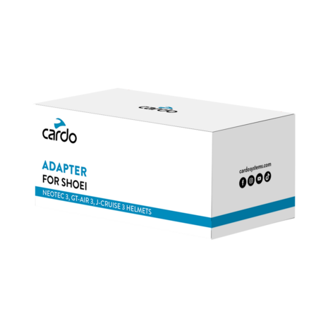 Cardo Systems Adapter voor Shoei helmen, gen 3