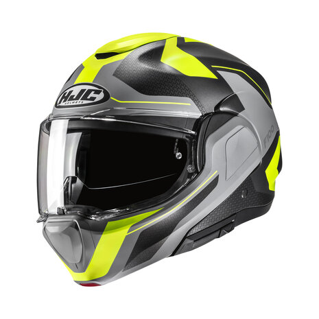HJC F100 BIOS Flip Back Helm