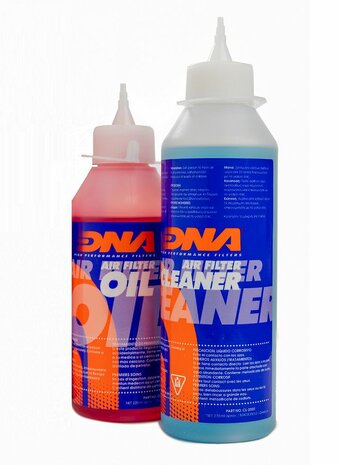 DNA luchtfilter service kit voor motoren 220ml olie & 270ml cleaner
