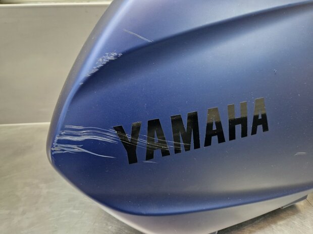 Yamaha City zijkoffer set 20 liter Mat Blauw