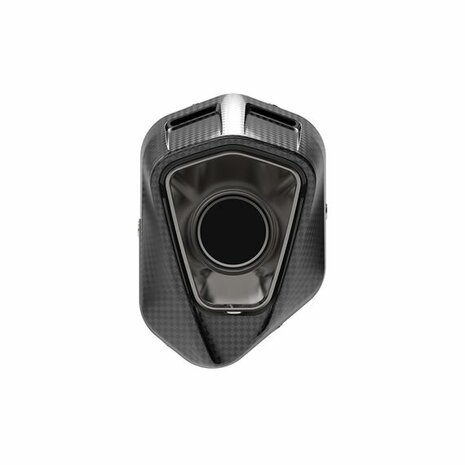 MIVV Uitlaatsysteem Delta Race High Level Black RVS MT-07 (2014 - )