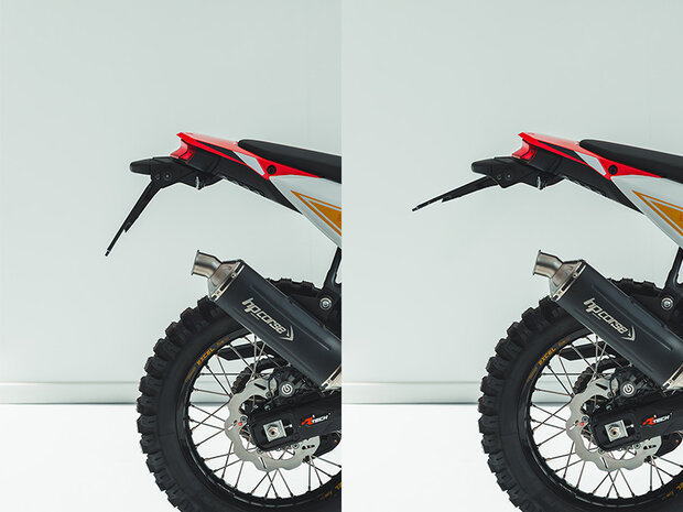 RTECH  T&eacute;n&eacute;r&eacute; 700 Verstelbare Kentekenplaathouder Revolution Integra