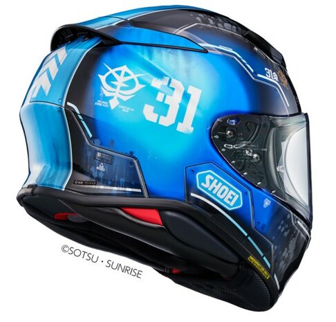 SHOEI NXR2 MS-04 Ramba Ral's Bugu TC-2