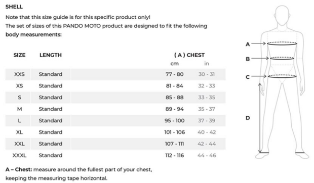 PANDO Shell UH03 Unisex Base Layer Shirt