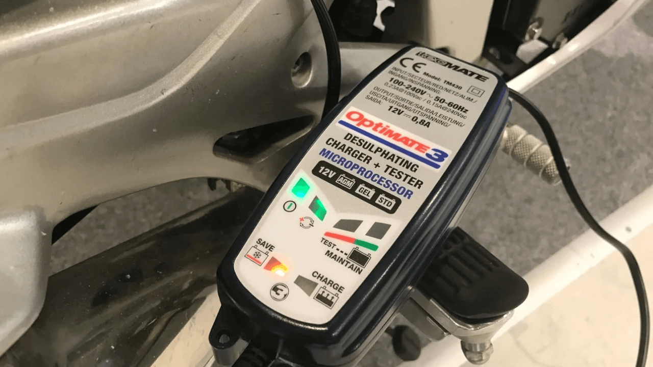 Druppellader voor het behoud van de accu