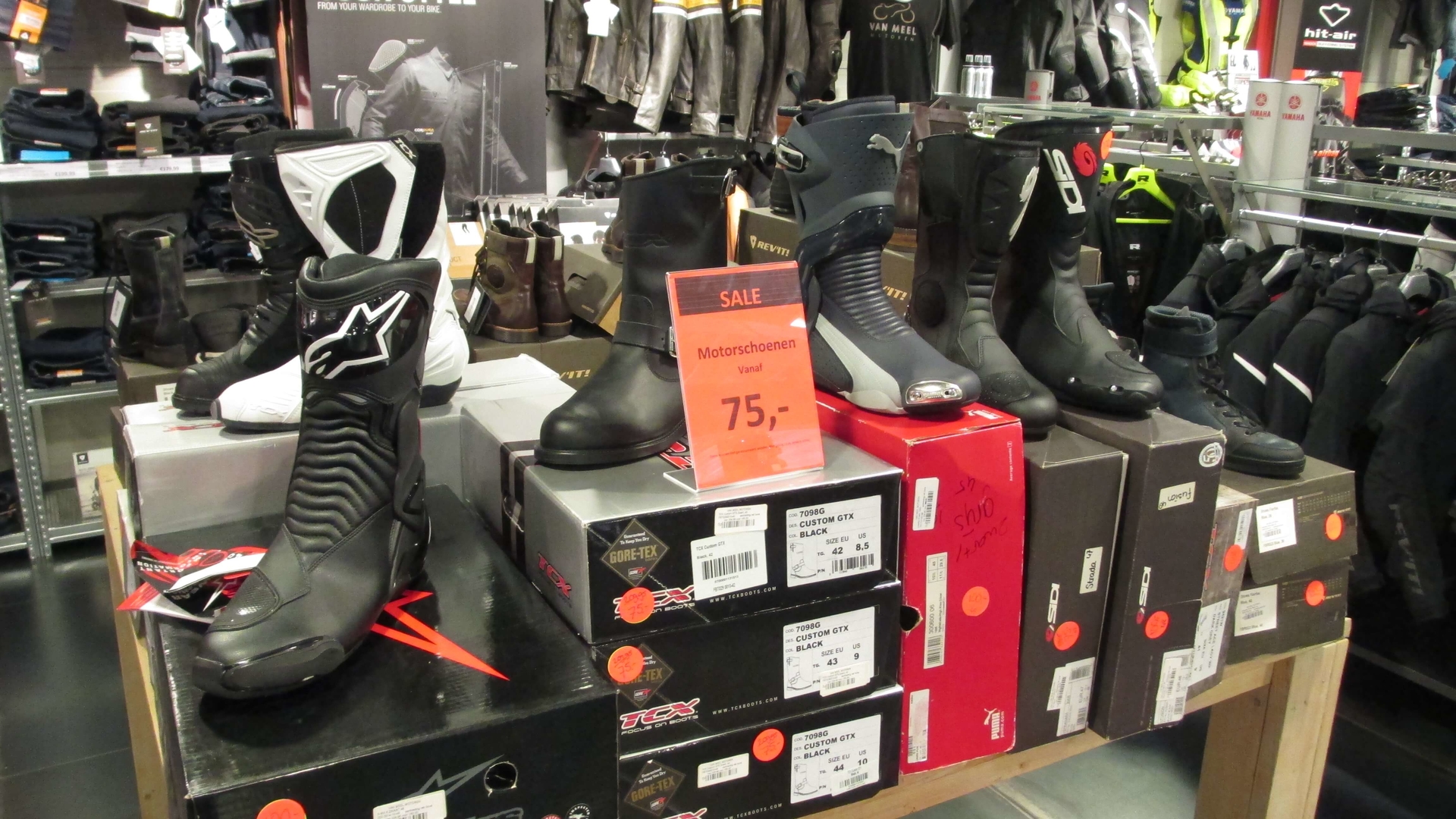 Motorschoenen en laarzen Sale