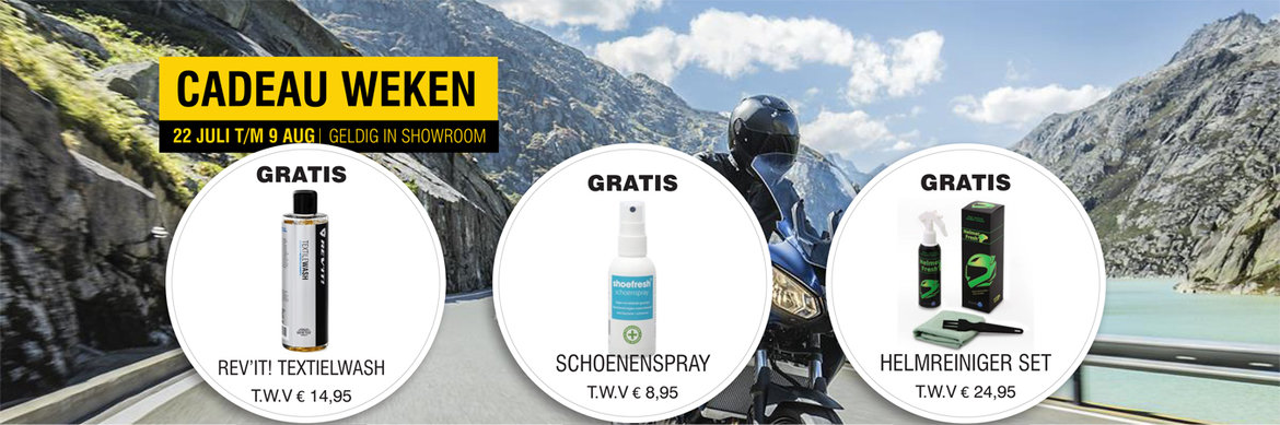 Van Meel Motoren cadeauweken Van Meel Motoren cadeauweken