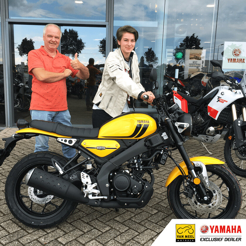 Jan met zijn dochter