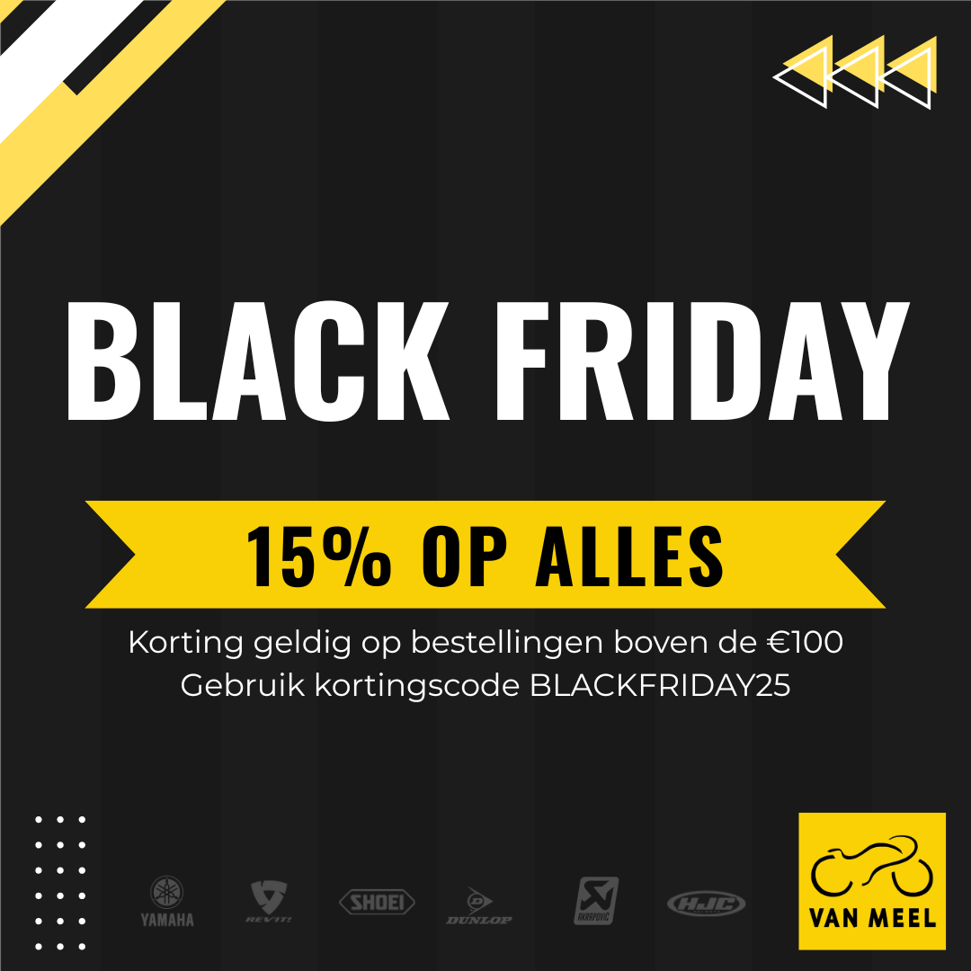 Black Friday bij Van Meel Motoren