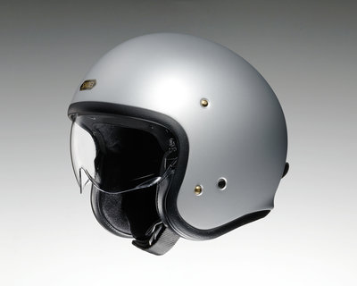 SHOEI J.O MATT LIGHT SILVER