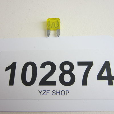 Yamaha YZF  mini-steekzekering 20A geel