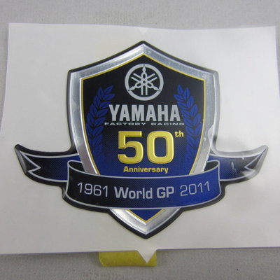 Yamaha YZF R1 R6 embleem 50th anniversary yamaha racing
