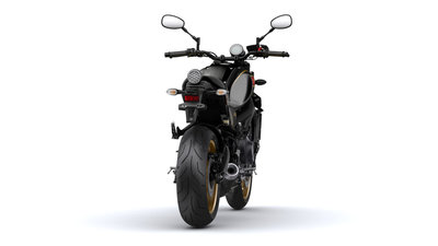 YAMAHA XSR900 Dynamic White
