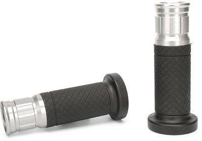 GILLES HANDLEBAR GRIPS SILVER