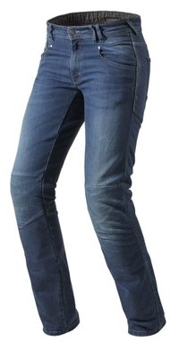 REVIT motorjeans Corona TF medium blue