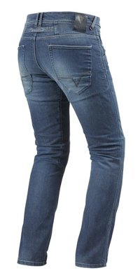 REVIT motorjeans Corona TF medium blue