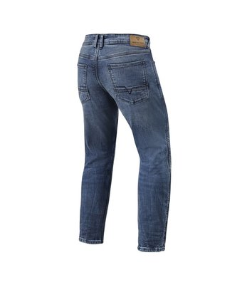 REVIT motorjeans Detroit RF donkerblauw