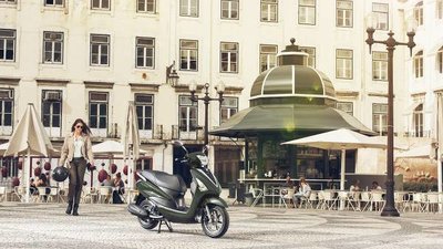 YAMAHA D'ELIGHT 125 Velvet Green