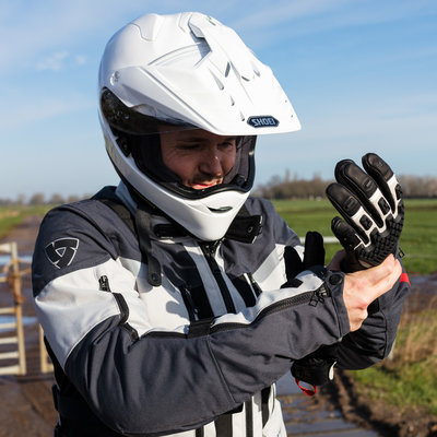 SHOEI HORNET ADV WHITE