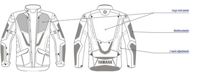 Yamaha Adventure heren jas