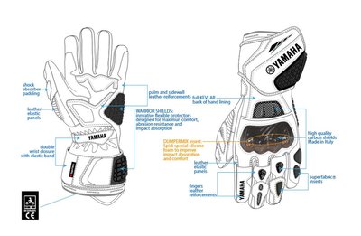 Yamaha Racing handschoenen