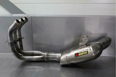 Akrapovic uitlaat systeem Yamaha MT 09 Titanium