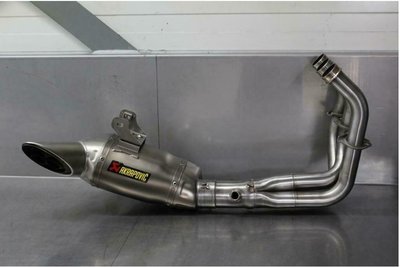 Akrapovic uitlaat systeem Yamaha MT 09 Titanium