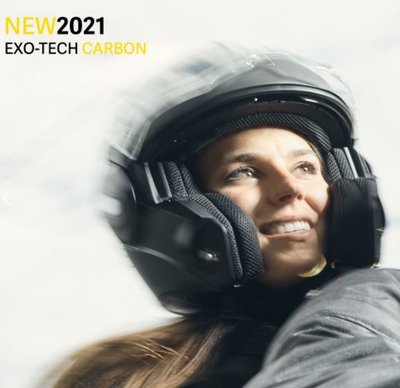 Scorpion Systeemhelm EXO-Tech Carbon
