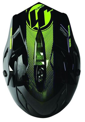 JUST1 Helmet J34 Adventure Shape Neon Yellow