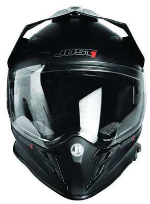 JUST1 Helmet J34 Adventure Shape Neon Yellow