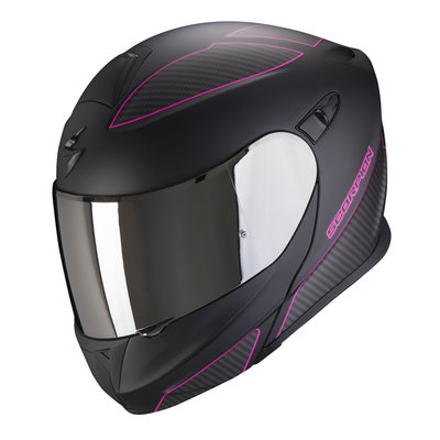Scorpion Systeemhelm EXO-920 FLUX Matt Black-Pink S