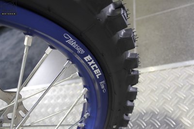 YAMAHA YZ250 icon blue