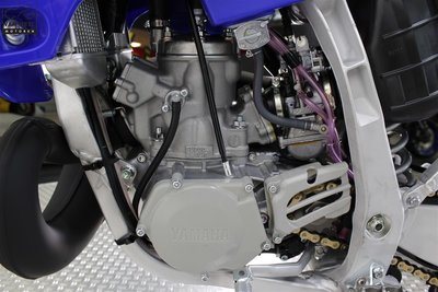 YAMAHA YZ250 icon blue