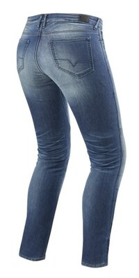 REVIT motorjeans Westwood SF Zwart Ladies  Lichtblauw Used 